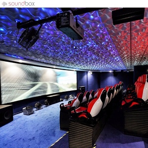 Acoustic <span class=keywords><strong>Cinema</strong></span> Wall Panel cho không gian hiệu quả Echo loại bỏ & Cách âm vật liệu cho phòng ngủ & khách sạn ứng dụng - Product Image 4