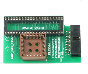 ซ็อกเก็ตอะแดปเตอร์โปรแกรมเมอร์สีดำ ZIF PLCC44/DIP42สำหรับ27cxxx/27vxxx EEPROM ชิปการเขียนโปรแกรมอุปกรณ์เสริม xgecu T48 - Product Image 5