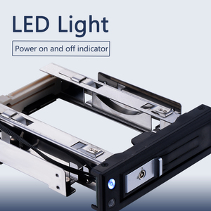 Unestech khay ít hơn 3.5in Adapter SATA hot swap bay Ổ cứng di động <span class=keywords><strong>Rack</strong></span> cho 5.25 khe cắm quang - Product Image 5