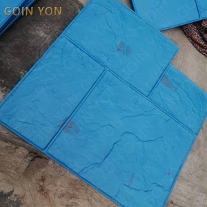 Molde de Goma/PU Económico para Concreto Estampado con Textura de Imitación de Piedra/Ladrillo/<span class=keywords><strong>Madera</strong></span>, Tamaño y Color Personalizables - Product Image 1