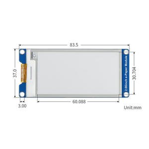 Waveshare 2.66英寸电子纸电子墨水显示模块，296*152像素，红色/黑色/白色双色，SPI界面 - Product Image 6