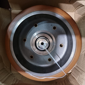 Roda de Carga BT com Pneu Sólido PU para Empilhadeira Reach Truck RRE200, Peça de Reposição Nº 241860, 7610264 - Tamanho 350x106-73-40, 6 Furos - Product Image 2