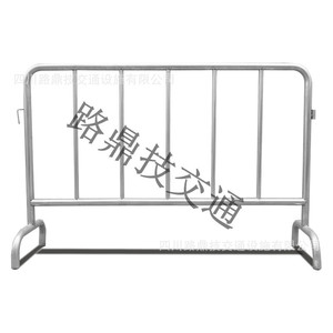 Valla Protectora de Acero Inoxidable para Caballos, Valla de Aislamiento para Construcción de Carreteras, Valla Móvil Reforzada para Filas en Centros Comerciales - Product Image 1