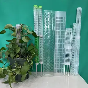 Grosir Tongkat Tanaman Plastik Tongkat Taman Pendukung Tanaman Tiang Lumut Plastik untuk Tanaman Dalam Ruangan Bekerja dengan Sphagnum Moss