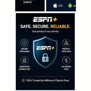 <span class=keywords><strong>Abonnement</strong></span> officiel ESPN Plus 12 mois ESPN Premium Compte ESPN pour les États-Unis - Product Image 4