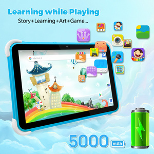 Bán nóng bên ngoài khó khăn và thiên tài bên trong được xây dựng cho bàn tay nhỏ Ram 3G Rom 64G 10 inch cho trẻ em học tập và chơi game máy tính bảng - Product Image 3