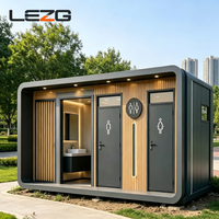 Kiosque de réception modulaire préfabriqué Apple Cabin, comptoir de service portable antirouille pour entrée de parc et portail de chantier