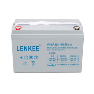 Batería de Plomo-Ácido Sellada LK, Libre de Mantenimiento, 12V 7AH 9AH 12AH 18AH 24AH en Stock con 3 Años de Garantía, Batería de 100Ah - Product Image 2