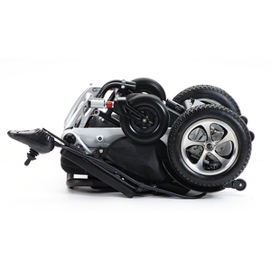 <span class=keywords><strong>Fauteuil</strong></span> <span class=keywords><strong>roulant</strong></span> <span class=keywords><strong>électrique</strong></span> sans fil en alliage d'aluminium, télécommandé, avec batterie amovible, <span class=keywords><strong>4x4</strong></span>, avec siège souple, vente en gros - Product Image 6