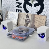 Reproductor de CD, Repetidor de Aprendizaje de Inglés, Reproductor de Discos, Reproductor de MP3, Dispositivo de Audio Portátil