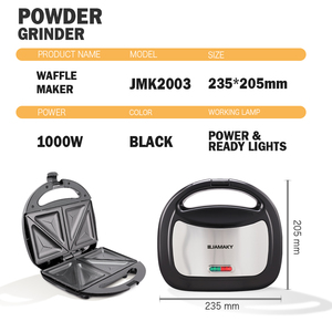 JAMAKY Offre Spéciale OEM Mini machine à <span class=keywords><strong>sandwich</strong></span> professionnelle Machine à <span class=keywords><strong>sandwich</strong></span> électrique antiadhésive à deux tranches de pain grillé au fromage Machine à <span class=keywords><strong>sandwich</strong></span> - Product Image 5