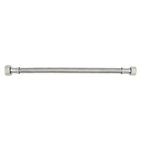 Tuyau flexible en inox DN 10 cm 20 FF 1 2x3 8 pour raccordement de plomberie