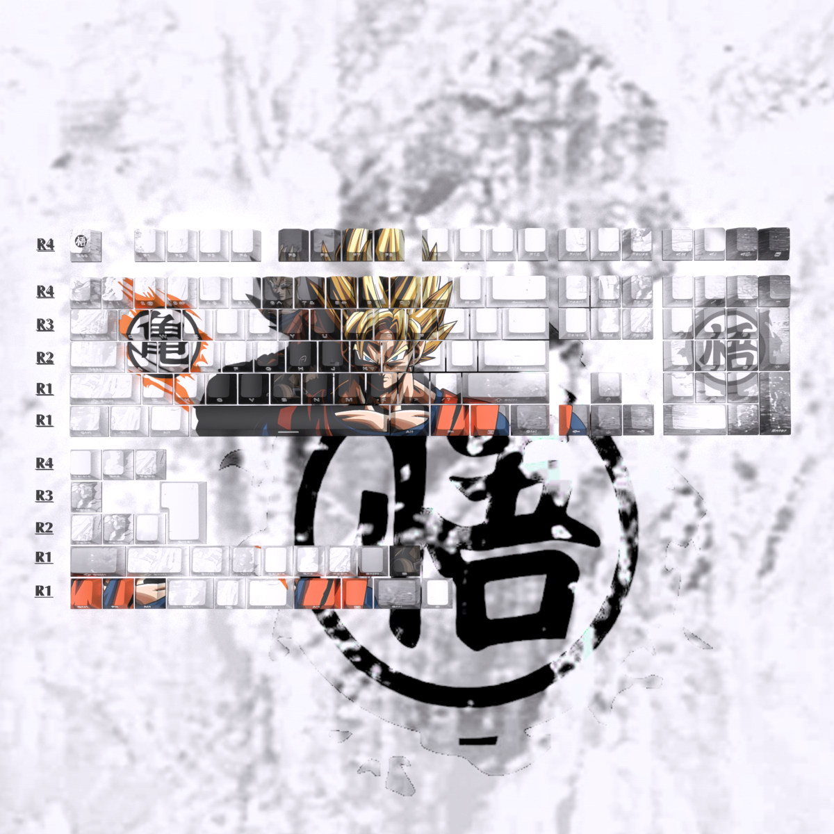 Bola de dragón blanca Kakarot