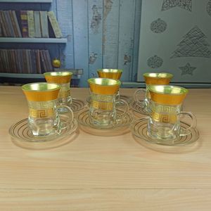 Arabo set <span class=keywords><strong>da</strong></span> <span class=keywords><strong>caffè</strong></span> di <span class=keywords><strong>disegno</strong></span> in oro <span class=keywords><strong>tazza</strong></span> di tè <span class=keywords><strong>tazza</strong></span> di vetro e piattino set etiope insieme della <span class=keywords><strong>tazza</strong></span> di <span class=keywords><strong>caffè</strong></span> - Product Image 5