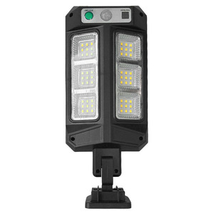 Lámpara Solar de Calle con 54 LED Integrados, Lámpara de Pared Exterior con Panel Solar para Iluminación de Caminos de Jardín - Product Image 5