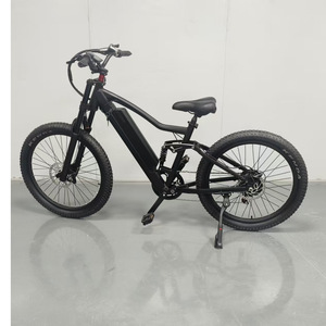 Bicicleta Eléctrica Swordfish de 26 Pulgadas al por Mayor con Doble Amortiguación, Suspensión Trasera, Tracción en Nieve, Motor Integrado de 1000W y Batería de 15Ah - Product Image 3