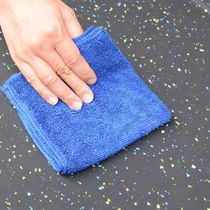 Revêtement de sol en vinyle Revêtement de sol en caoutchouc Sports Ground Carreaux en caoutchouc pour salle de sport - Product Image 3