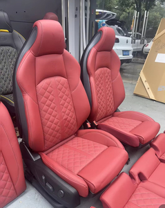 Accessori Interni Auto, Coprisedili in Pelle Personalizzati, <span class=keywords><strong>Sedili</strong></span> Sportivi da Corsa per <span class=keywords><strong>Audi</strong></span> <span class=keywords><strong>A3</strong></span> A4 A5 A6 A7 RS Upgrade - Product Image 1