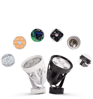 Focos – spot lumineux 15/25/45/60 degrés par30 led 6500k, court et long cou led dimmable e27 par 30 par 38 ampoules