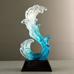 Auspicious <b>Elephant</b> Figurine Resin Feng Shui Living Room <b>Decor</b> Housewarming Gift Single Piece Package - Product Image 4