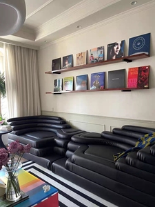 Canapé italien en cuir <span class=keywords><strong>de</strong></span> luxe moderne minimaliste haut <span class=keywords><strong>de</strong></span> gamme Villa salon Art terrasse créative canapé combiné en forme spéciale - Product Image 3