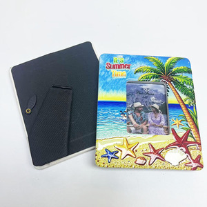 All'ingrosso 3D goffrato 1x2 pollici Design personalizzato Mini cornice per foto in ceramica con cartone - Product Image 5