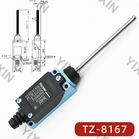 Interrupteur de voyage étanche TZ-8169, momentané, compact, à ressort, avec protection IP65, tension maximale 250V