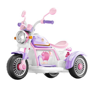 Модный унисекс Детский Электрический мотоцикл <span class=keywords><strong>3</strong></span>-х колесный батарейный привод игрушки автомобили 2-4 От 5 до 7 лет дистанционный трехколесный велосипед - Product Image 3