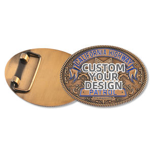 Boucle de ceinture personnalisée, design décoratif en relief 3D, boucles de ceinture en alliage de zinc métallique de style western cowboy pour hommes - Product Image 2