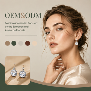 Lote de pendientes colgantes cuadrados de cristal vintage personalizados, joyería hipoalergénica de plata antigua, regalo para mujeres - Product Image 1