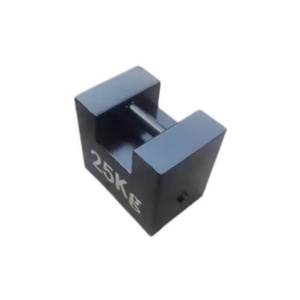 Contrapesos de Acero Recubierto de Hierro Veidt de 25 kg, Certificados OIML, para Elevadores y Plataformas Elevadoras, Precisión M2, 6 Meses - Product Image 1