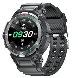 Montre connectée 2-en-1 la plus vendue avec écouteurs, écran IPS, Android, fréquence cardiaque, pression artérielle, étanche IP67 pour le sport - Product Image 3