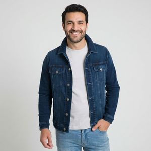 Best Quality Unique Design <b>Lightweight</b> Men <b>Denim</b> <b>Jackets</b> OEM Services Cheap Price Men <b>Denim</b> <b>Jackets</b> For Online Selling - Product Image 1