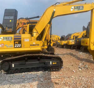 Excavadora de segunda mano original japonesa KOMATSU, potente excavadora de 22 toneladas a la venta - Product Image 1