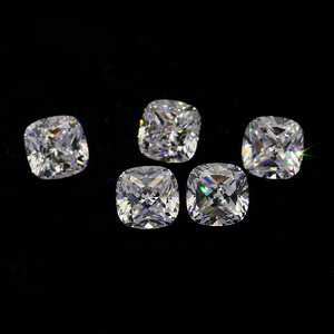 Piedra Suelta de Circonita Cúbica con Corte Cojín de 4.5mmx4.5mm 10mmx10mm, Calidad 6A - Product Image 6
