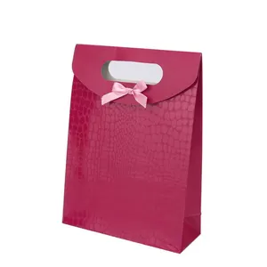 Personalized Premium Gif bag Special Accessories packaging art paper Recyclable Gift Tote Bag for Valentine's Day