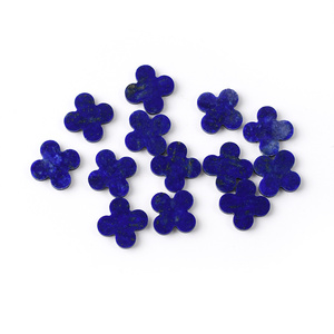 Bán buôn Chất lượng cao tùy chỉnh bốn lá cỏ ba lá Lapis <span class=keywords><strong>Lazuli</strong></span> Đá quý đối với trang sức làm lapis <span class=keywords><strong>lazuli</strong></span> mặt dây - Product Image 2