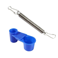 Abreuvoir automatique en plastique pour oiseaux, pigeons, perroquets, cailles, oiseaux bleus, accessoires et outils pour cage à oiseaux