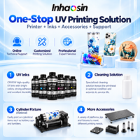 Printer Inkjet UV Presisi Stabil 6090 dengan Rel Pemandu Senyap untuk Pencetakan Papan Iklan dan Keramik