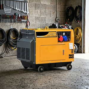 NEW Industrial Standby Electric 5kw 12kva 10kva 8kva 6kva Soundproof <b>Silent</b> Diesel <b>Generator</b> ODM 50/60Hz - Product Image 2
