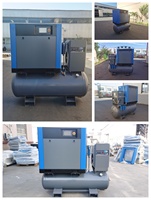 Compresseur d'air portable 1,5 kW 2 CV 3 cylindres 60 litres pour la peinture automobile