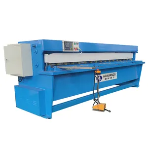 High quality 1.5mm 2mm 3mm NC Electric cutter metal shearing machine guillotine cutting machine price