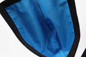 กางเกงในชายแบบเซ็กซี่ขายส่ง ผ้าตาข่ายระบายอากาศ ทรงทีแบ็ค เอวต่ำ จีสตริง ชุดชั้นในชายแบบเชคกี้ แทงกา รับสกรีนโลโก้ กางเกงในชาย - Product Image 4