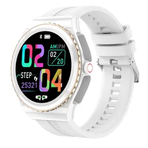 T 20 Montre intelligente 2 en un TWS Écouteurs Sport Montre intelligente avec écouteurs Pression artérielle Oxygène Fréquence cardiaque Montre de surveillance du sommeil