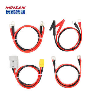 1awg 2awg 3awg 4awg 6awg 8awg 10awg Silicone Power Extension Inverter Cable Automotive Battery Connect Cable with Ring Terminal - Product Image 2