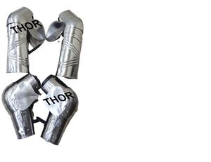 중세 갑옷 팔과 지연 가드 세기 갈보리 18 게이지 스틸 - Product Image 1