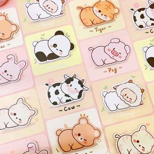 Creative Cartoon Animal-Designed <b>Memo</b> <b>Pads</b> Cute Office Supplies for Note Taking Message Recording Necessary for Busy - Product Image 6