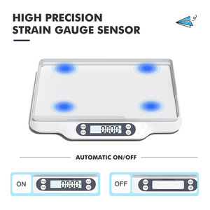 Báscula digital de peso para mascotas personalizada para gatos y perros, capacidad de pesaje de 30kg con precisión de 0,1g - Product Image 4