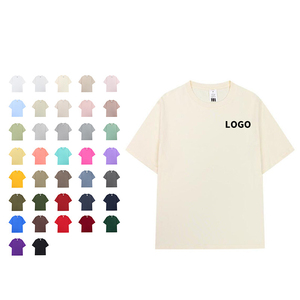 เสื้อยืดโอเวอร์ไซส์ผ้าฝ้ายพิมพ์ลายโลโก้แบบกำหนดเองคุณภาพสูงสำหรับผู้ชาย เสื้อสเวตเชิ้ตปักลาย เสื้อยืดโปโล - Product Image 4