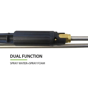 Pistola de Agua <span class=keywords><strong>a</strong></span> Presión de 7 GPM, Acero Inoxidable, Conexión M22, para Limpieza de Autos, Motos, Jardín, Hogar, Uso Universal - Product Image 5